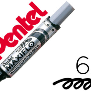 Marcador Pentel Mwl5M Quadro Br Maxiflo Preto