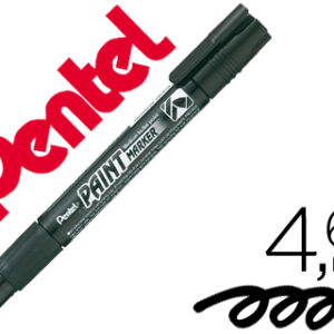 Marcador Pentel mmp20 Paint Vidro e Plastico Preto