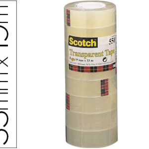 Fita Adesiva Scotch Acordeonembalagem 8 550 19X33 mm