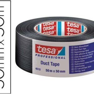 Fita Adesiva 50mm x 50m (Preto) - TESA