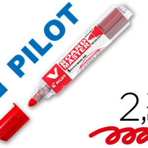Marcador Pilot Board Master p/ Quadro Branco Vermelho Tinta Liquida Tra?o 2,3mm