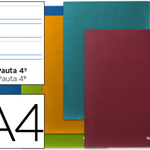 Caderno Escolar Scriptus 48F A4 Pautado Larga 3,5 Papel 90 Gr