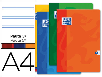 Caderno Escolar Oxford 80F A4 2 Pautado