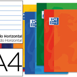 Caderno Escolar Oxford 80F A4 1 Pautado