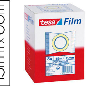 Fita Adesiva Standar (66 mts x 15 mm) - Tesa