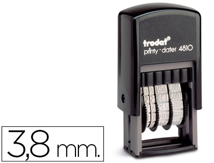 Datador Trodat Automatico 3,8 mm 4810 - Texto Portugues