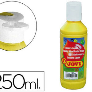 Guache Escolar Jovi 250 ml Amarelo
