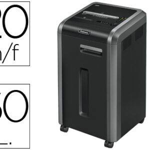 Destruidora de Documentos Fellowes 225Ci Capac. 20F Destroi Agrafos Clips Cd e Cartoes