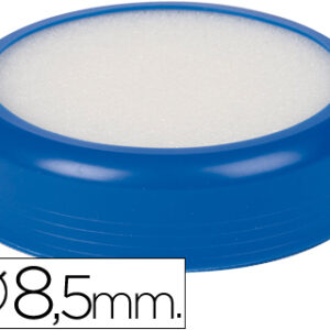 Esponjeira Q-Connect c/ Base de Borracha Azul 8,5 cm