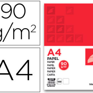 Resma 100x Folhas Papel A4 90 G/M2
