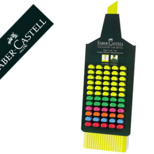 Marcador Faber Fluorescente 48-Expositor 60 Unidades Cores Sortidas