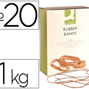 Elasticos Q-Connect 1000 Gr Numero 20