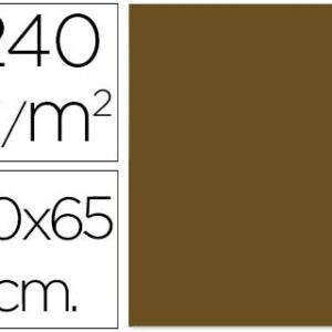 Cartolina 240 Gr 50X65 cm Castanho