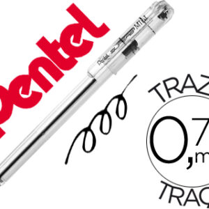 Esferografica Pentel Mini Bk77 Preta 0,7 mm