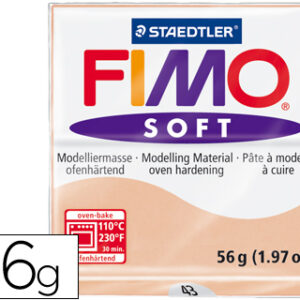 Pasta p/ Modelar Staedtler Fimo Soft 56 Gr Cor Carne
