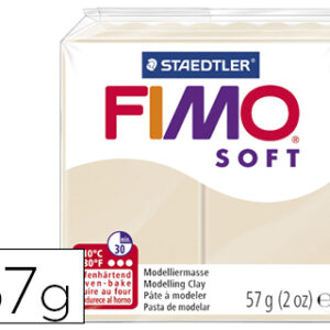Pasta p/ Modelar Staedtler Fimo Soft 56 Gr Cor Terra