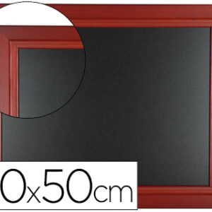 Quadro Preto Mural de Madeira c/ Superficie p/ Marcadores Tipo Giz 40X50cm