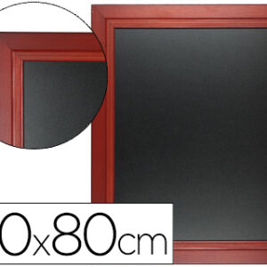 Quadro Preto Mural de Madeira c/ Superficie p/ Marcadores Tipo Giz 60X80cm