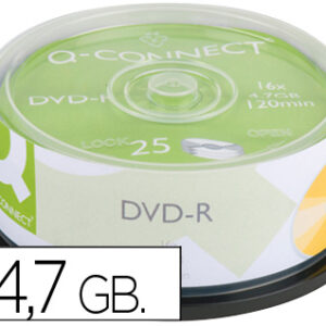 Pack 25x DVD-R 4.7GB 16x - Q-CONNECT