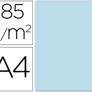 Cartolina Guarro A4 Azul Ceu 185 Gr (50 Folhas)