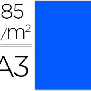 Cartolina Guarro A3 Azul Mar 185 Gr (50 Folhas)