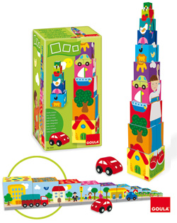 Puzzle Diset Cubos Empilhaveis - DISET