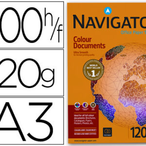 Papel Fotocopia Navigator Din A3 (500 Folhas) 120 Gr