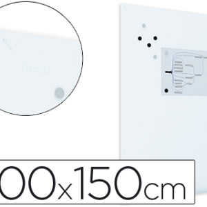 Quadro Branco Rocada c/ Sistema Ski Whiteboard 100x150cm
