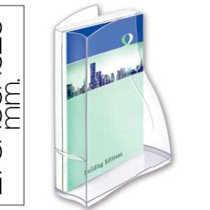 Porta Revistas CEP Isis Plastico Transparente