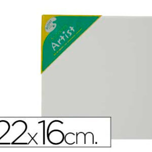 Tela de Algod?o Artist 100% Agrafada Por Tras 22x16 cm