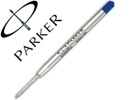 Recarga Esferografica Parker Azul Medio
