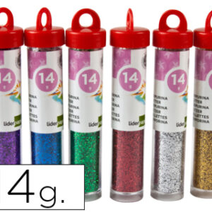 Purpurina Fantasia Cores Metalicas Sortidas Frasco de 14 Gr