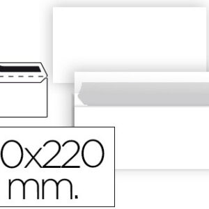 Envelope N 2 Branco Din Americano 110X220 mmtira de Silicone (25 Unidades)