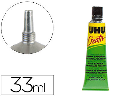 Cola Creativ p/ Espuma de Borracha e Materiais Flexiveis (33ml) - UHU