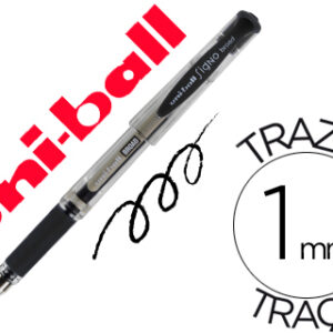 Caneta Uni-Ball Um-153 Signo Broad Preto 1 mm Tinta Gel