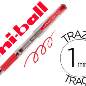 Caneta Uni-Ball Um-153 Signo Broad Vermelho 1 mm Tinta Gel