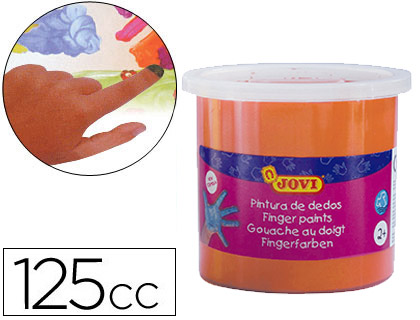 Pintura de Dedos Jovi 125 Cc Laranja