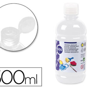 Guache Escolar 500 ml Branco