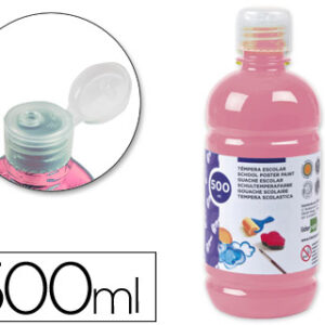 Guache Escolar 500 ml Rosa