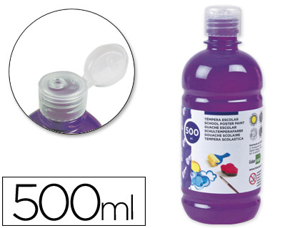Guache Escolar 500 ml Violeta