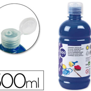 Guache Escolar 500 ml Azul Marinho