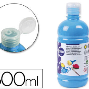 Guache Escolar 500 ml Turquesa
