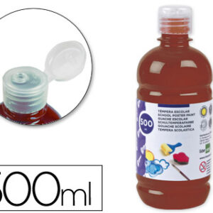 Guache Escolar 500 ml Castanho