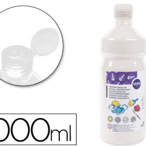 Guache Escolar 1000 ml Branco
