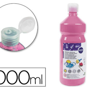 Guache Escolar 1000 ml Rosa
