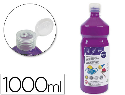 Guache Escolar 1000 ml Violeta