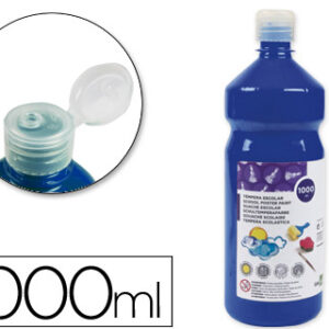 Guache Escolar 1000 ml Azul Marinho