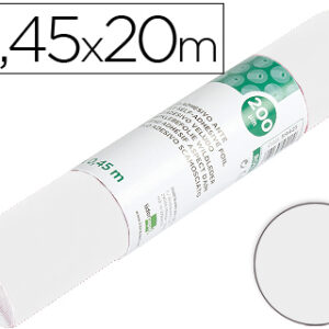 Rolo Adesivo Unicolor Branco Brilho Rolo de 0,45 X 20 Mt