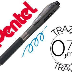 Esferografica Pentel Retratil Bk440 Preta