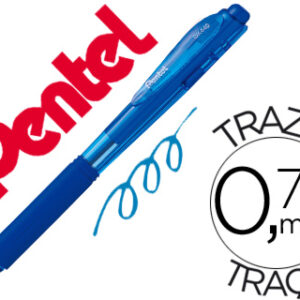 Caneta Pentel Retratil Bk440 Azul